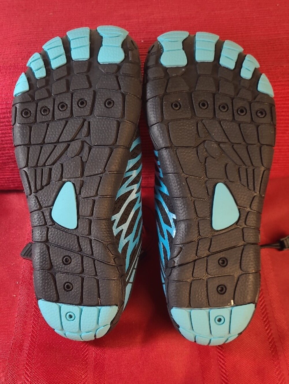 NWT Peak Footwear Lorax Pro Barefoot Shoes Black Teal Size 6 - Picture 9 of 11